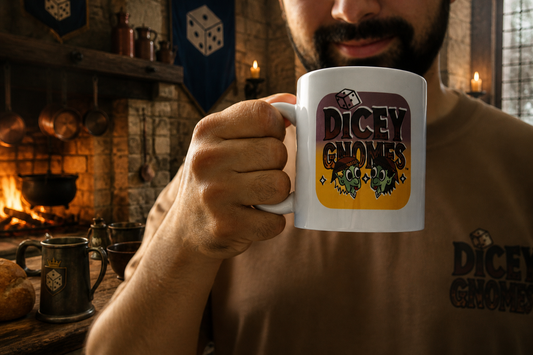 The Dicey Gnomes™ Gnomebrew Mug